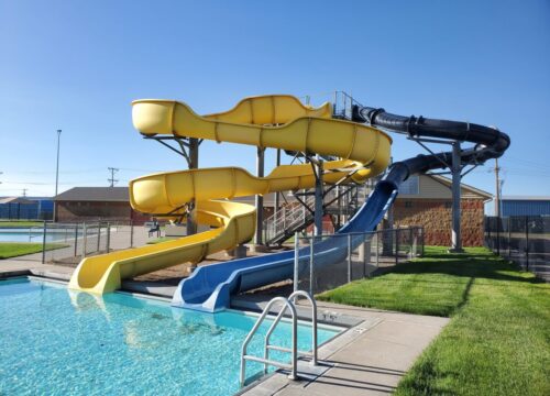 July 7, 2023 Slide Pool Closed at Steever Water Park