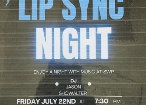 Lip Sync Night at Steever Water Park July 22, 2022 at 7:30pm.
