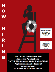 Steever Water Park Flyer 2026